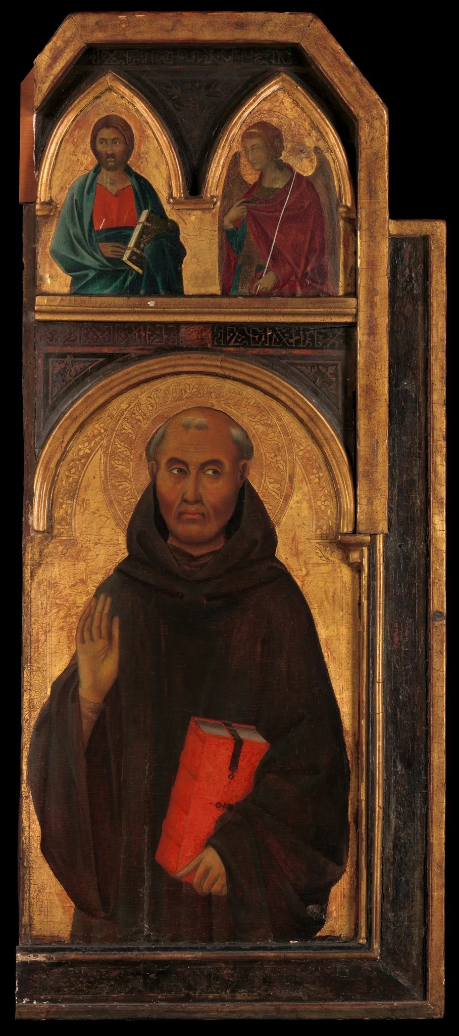 Saint Benedict, detail