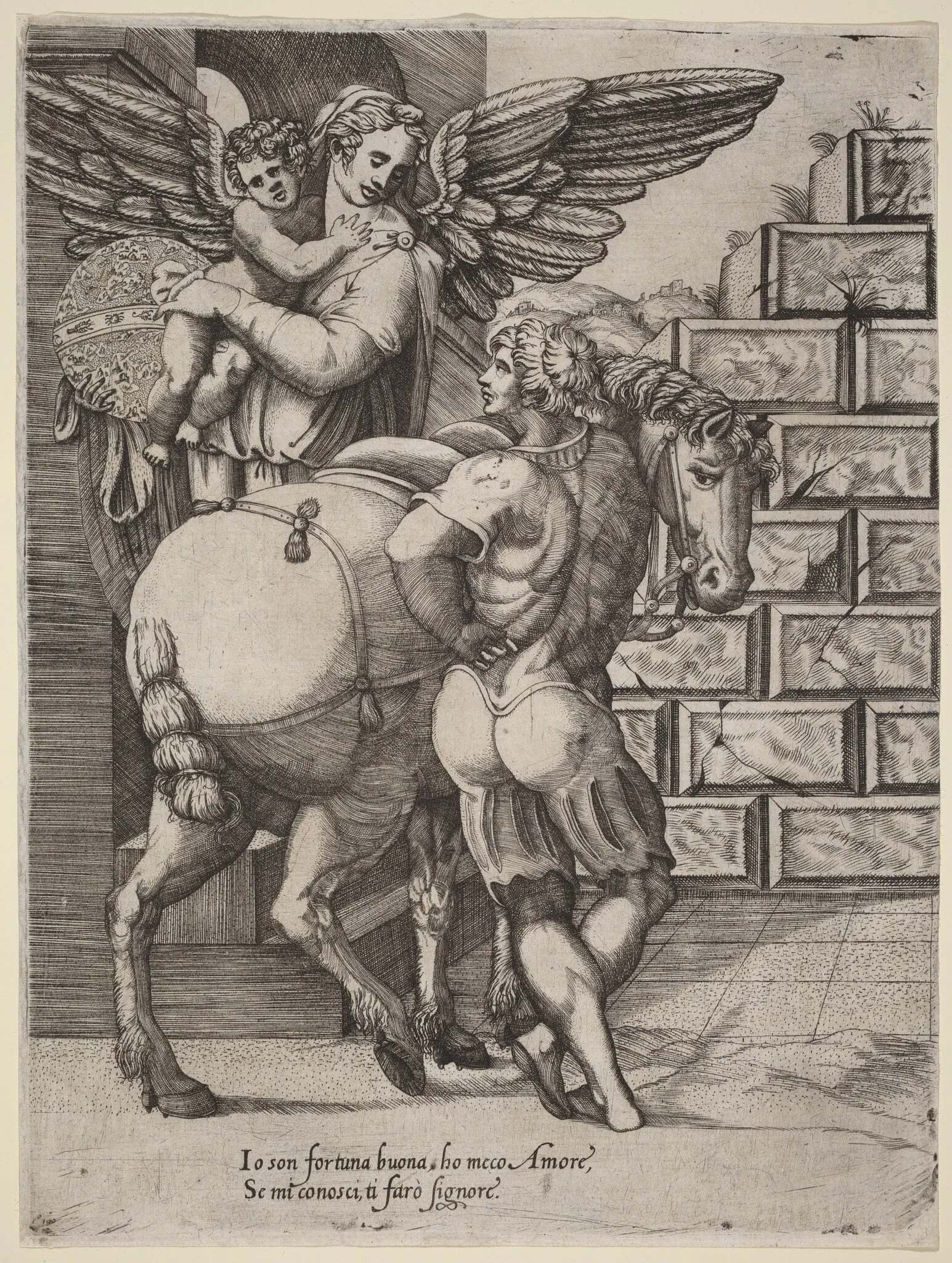 Allegory of Fortune, detail