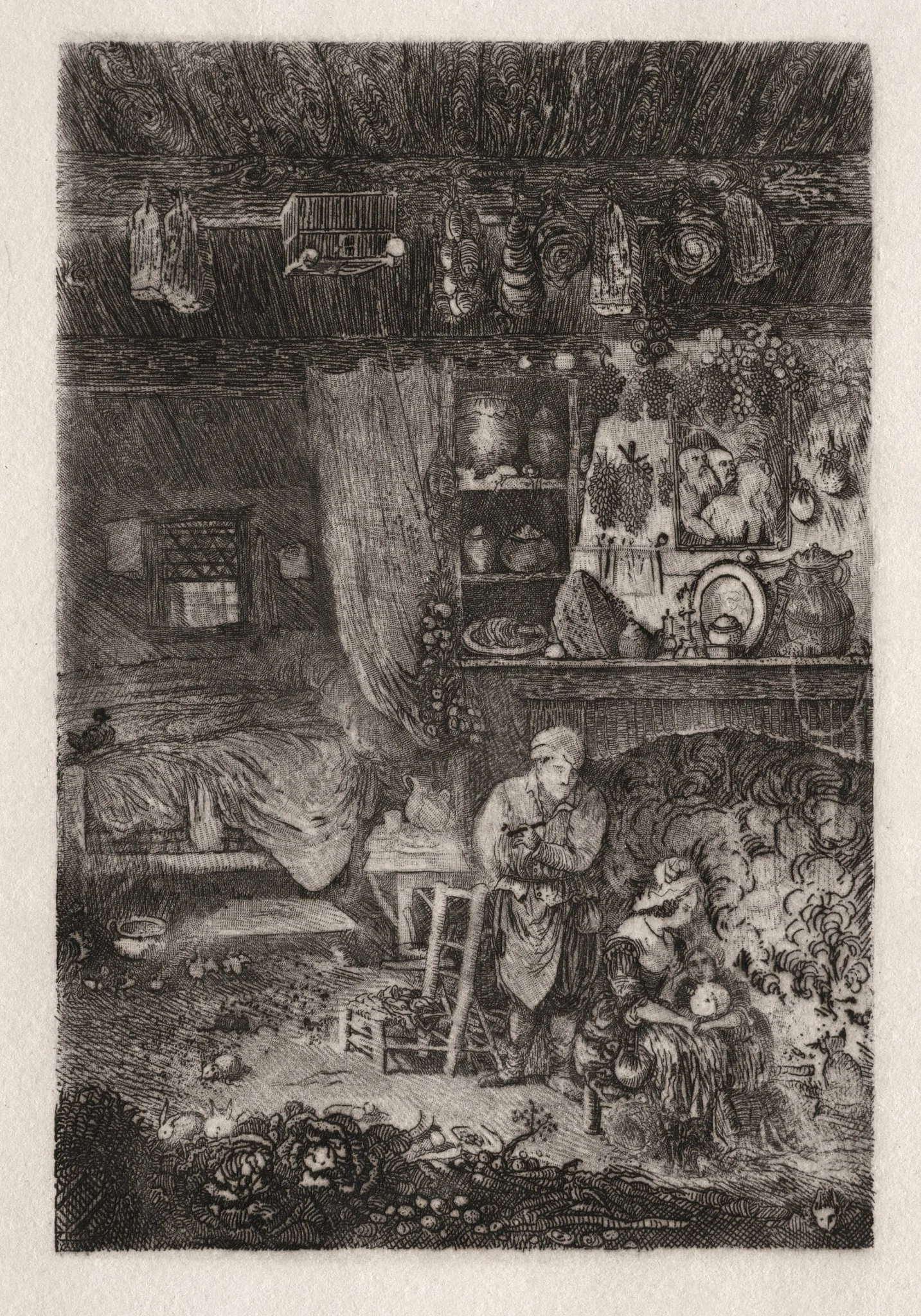 Flemish Interior, detail