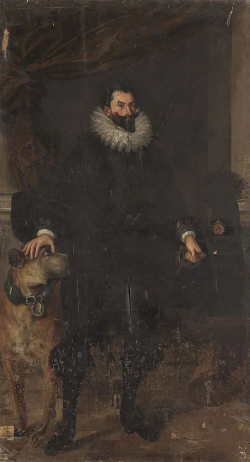 Bildnis des Herzogs Albrecht VI. von Bayern, der "Leuchtenberger" (1584-1666), detail
