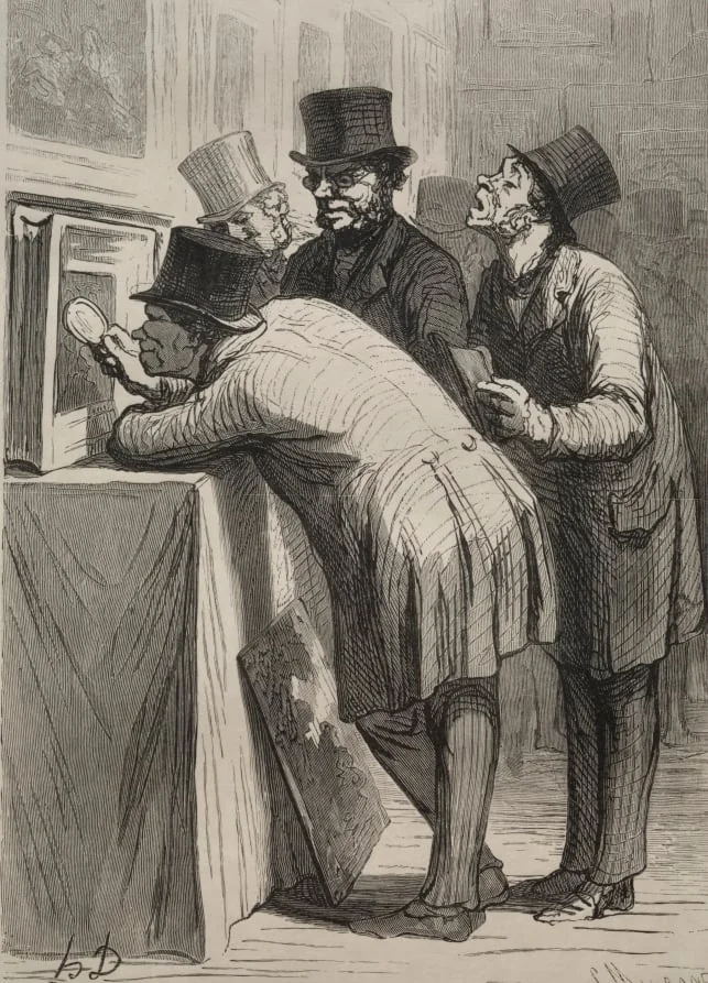 Art Lovers, detail