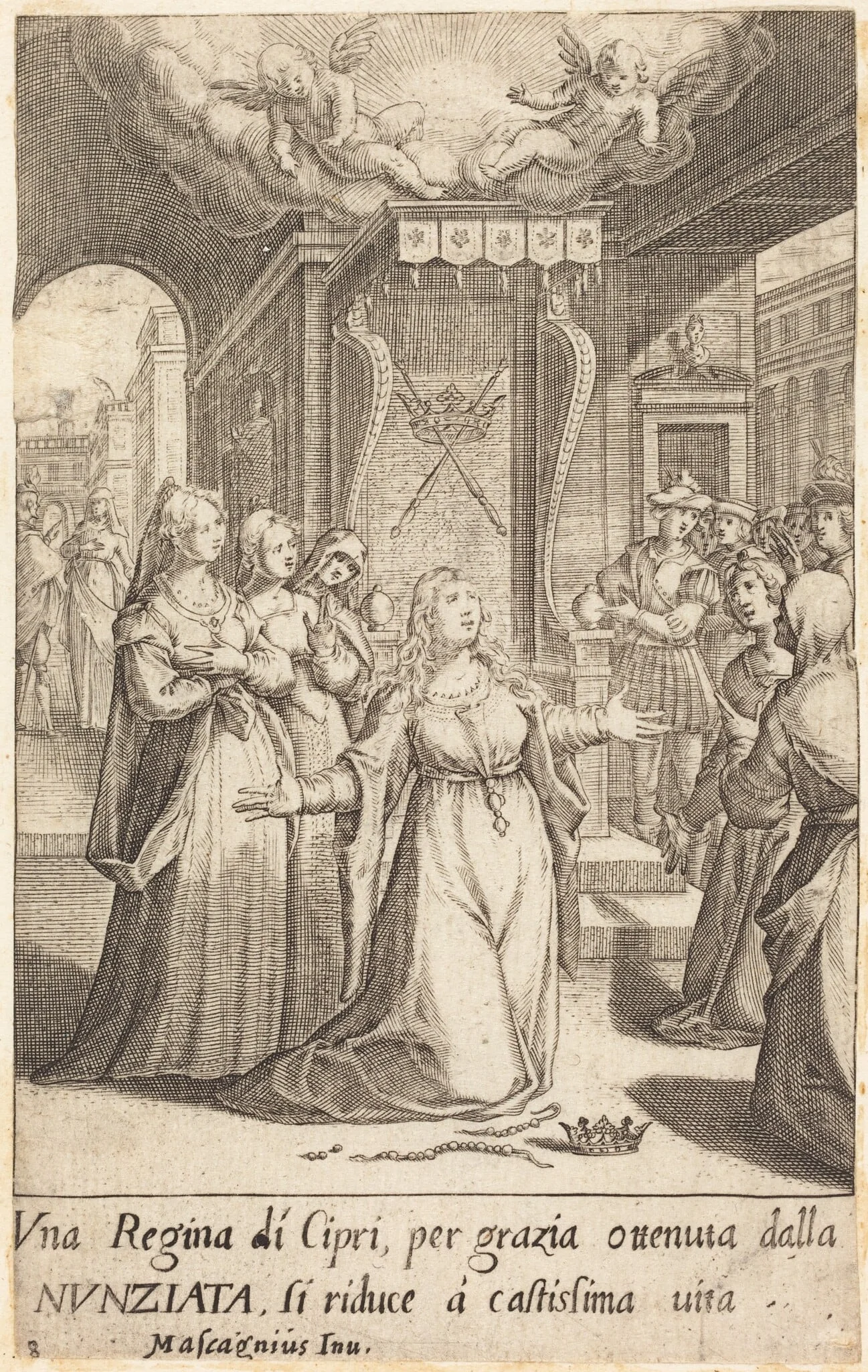 Queen of Cyprus, detail
