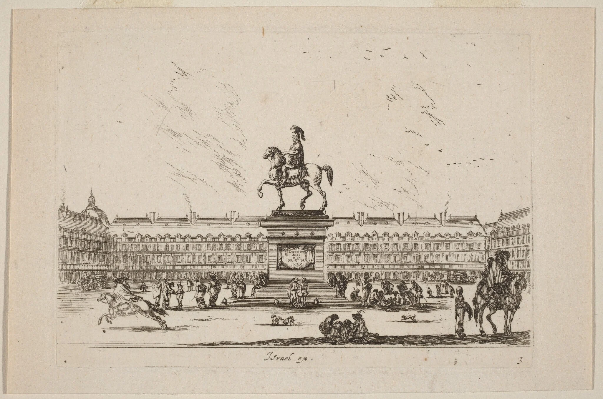 Place Royale, detail