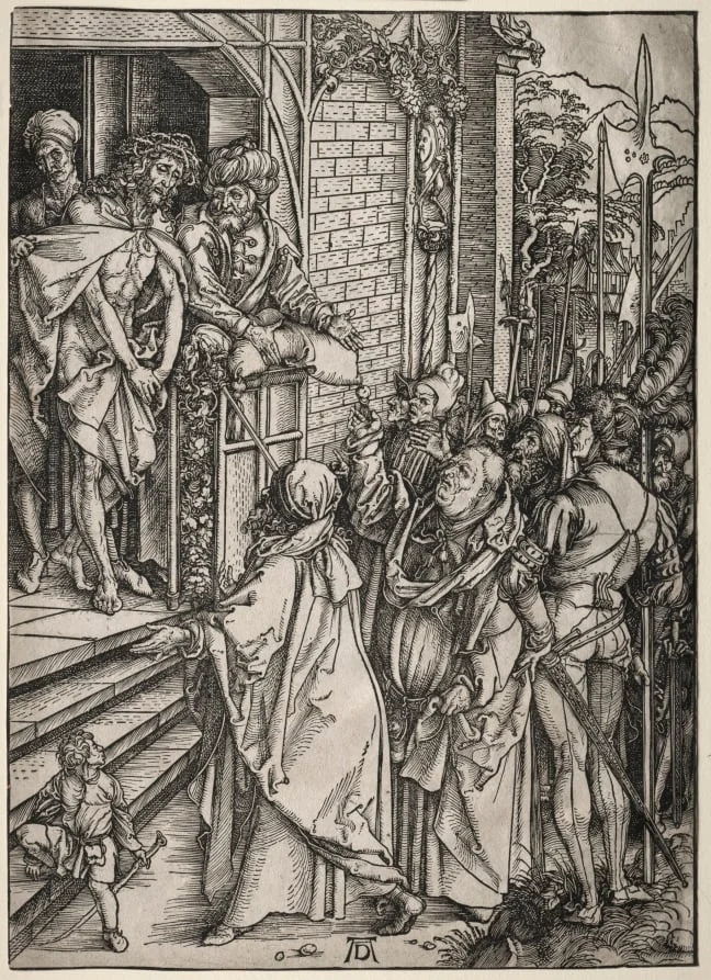 The Great Passion: Christ Shown to the People, detail