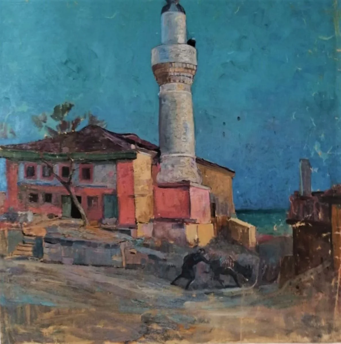 Minaret, detail