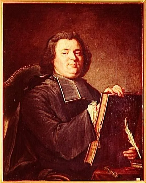Portrait d'abbé Nicolas-Sylvestre Bergier, detail