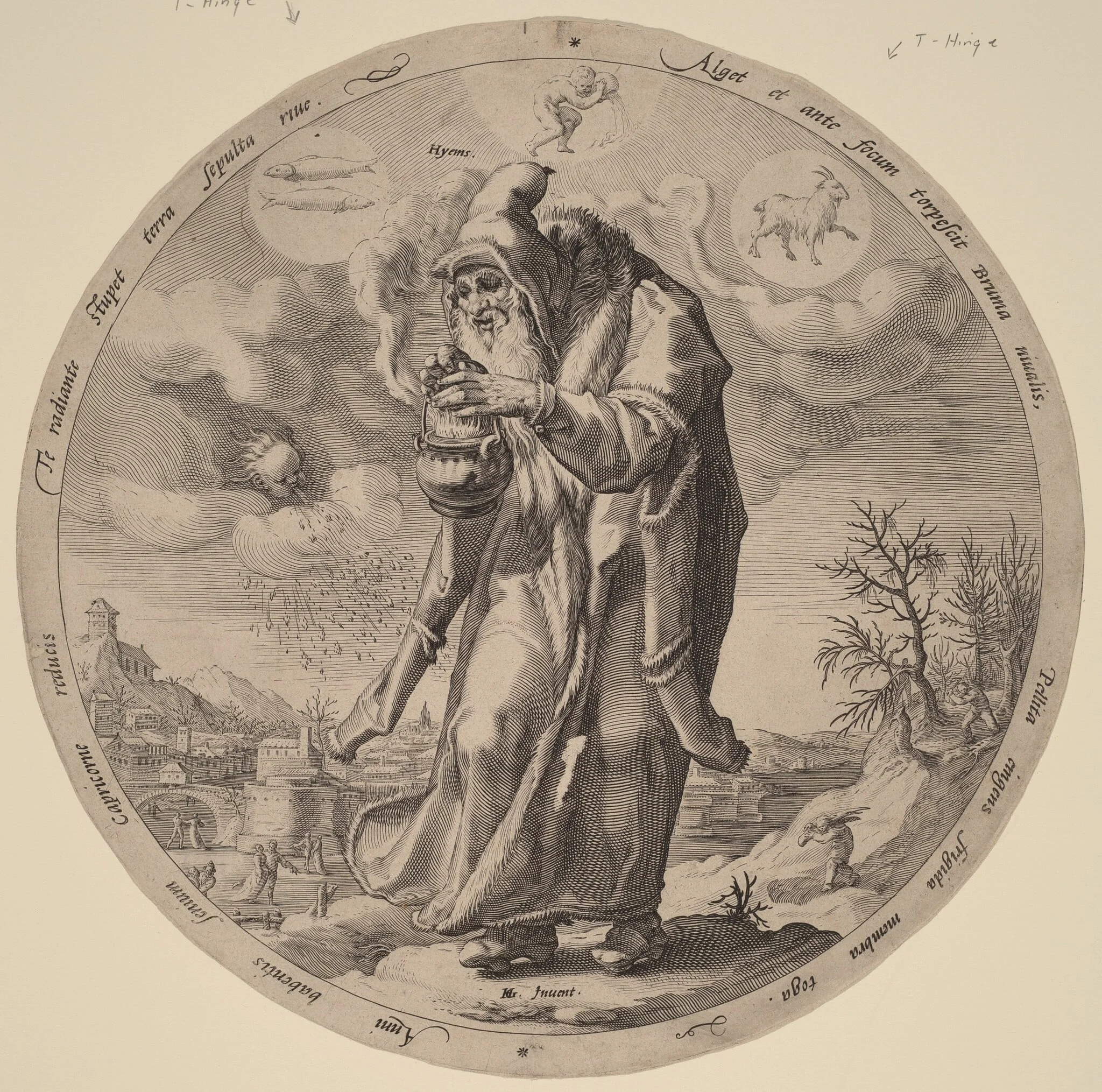 Winter, detail