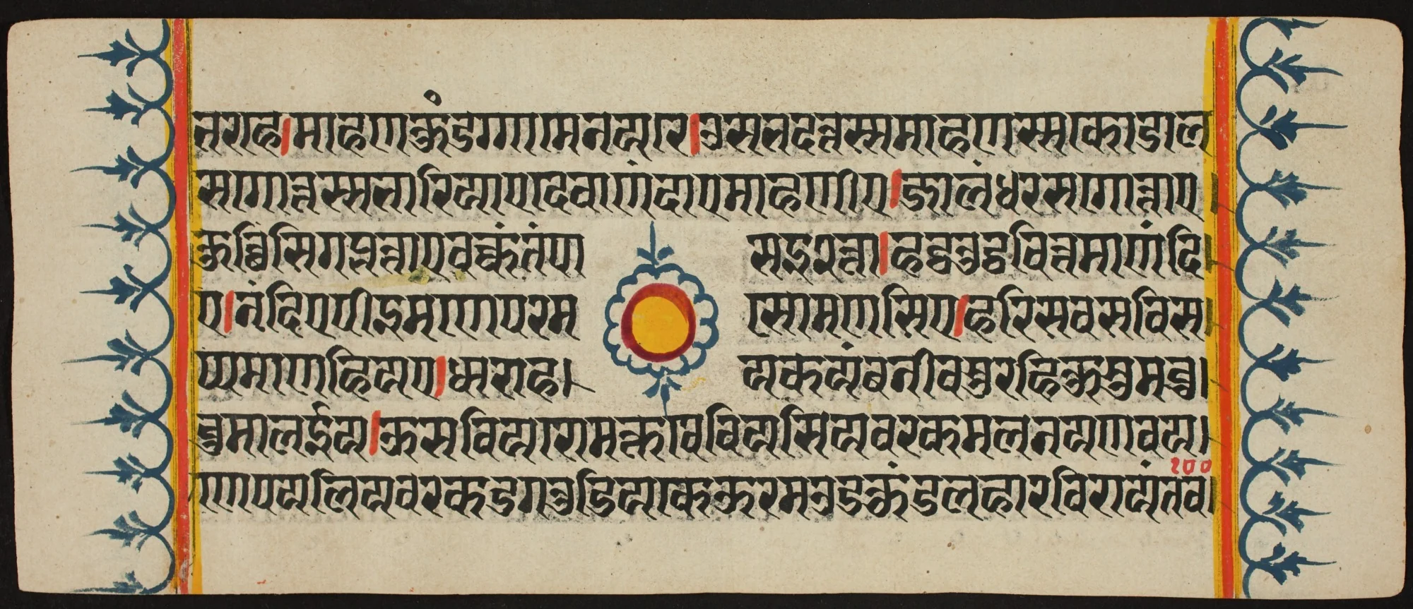 Kalpa Sutra, detail