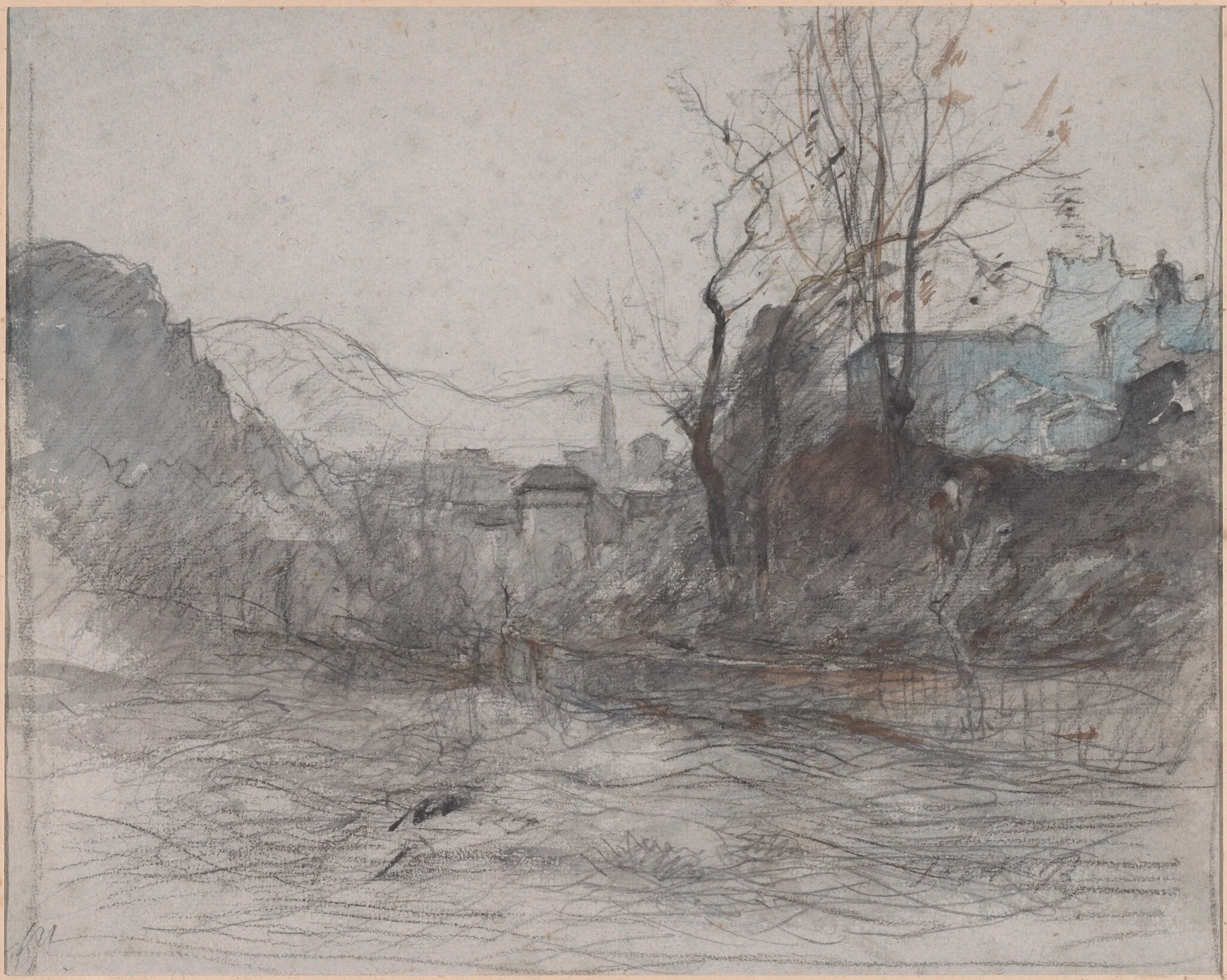 Approaching Morestal, detail