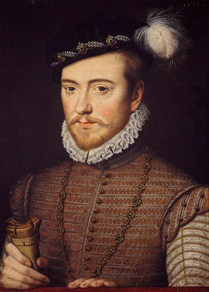 Portrait of a Man, called the Duc d'Alençon, detail