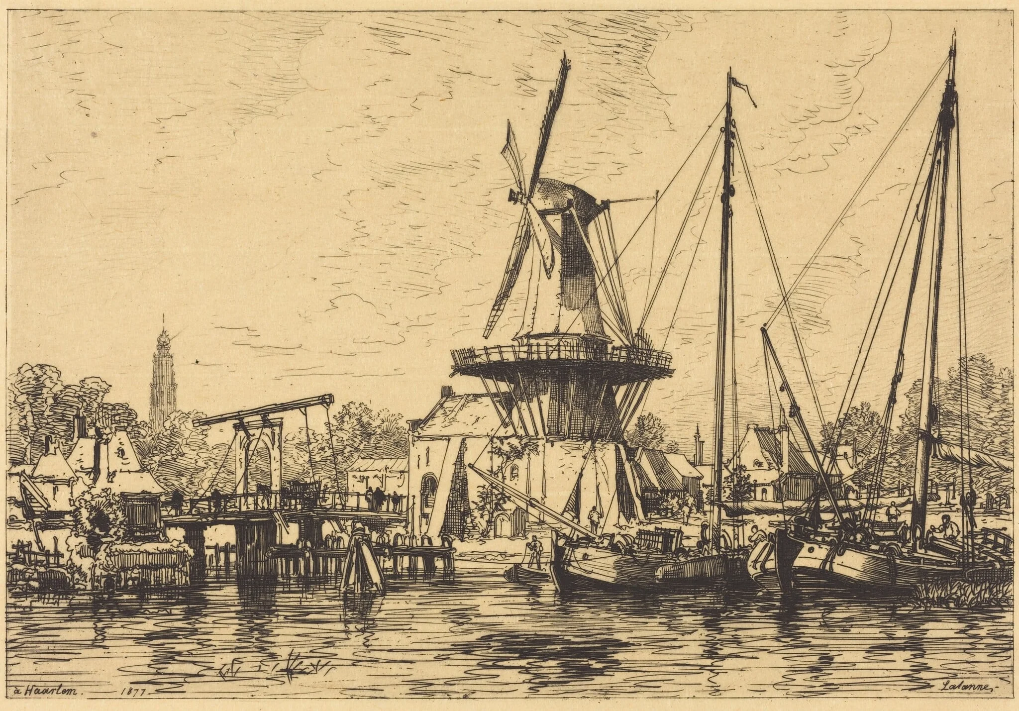 A Haarlem, detail