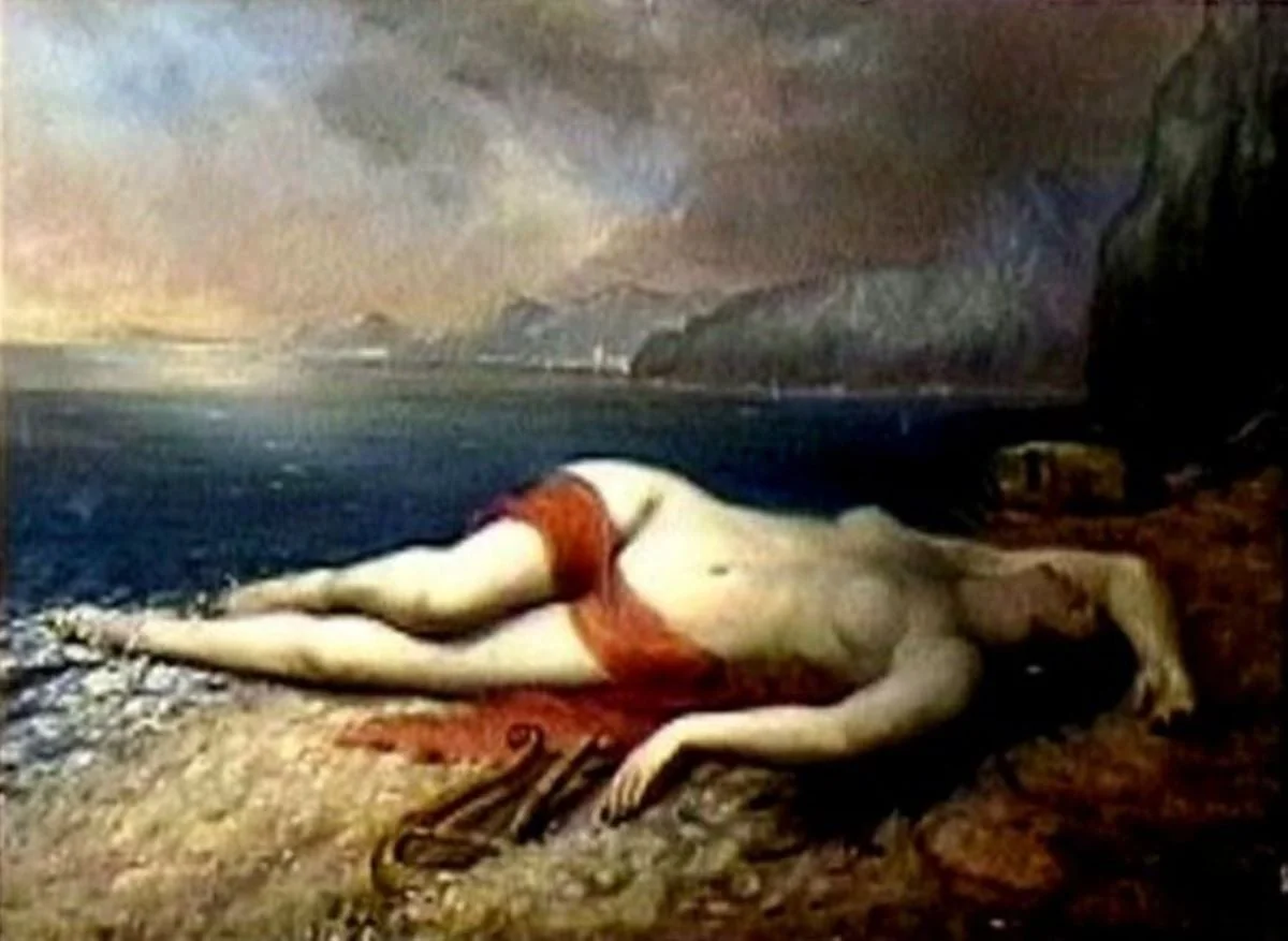 Sappho, detail