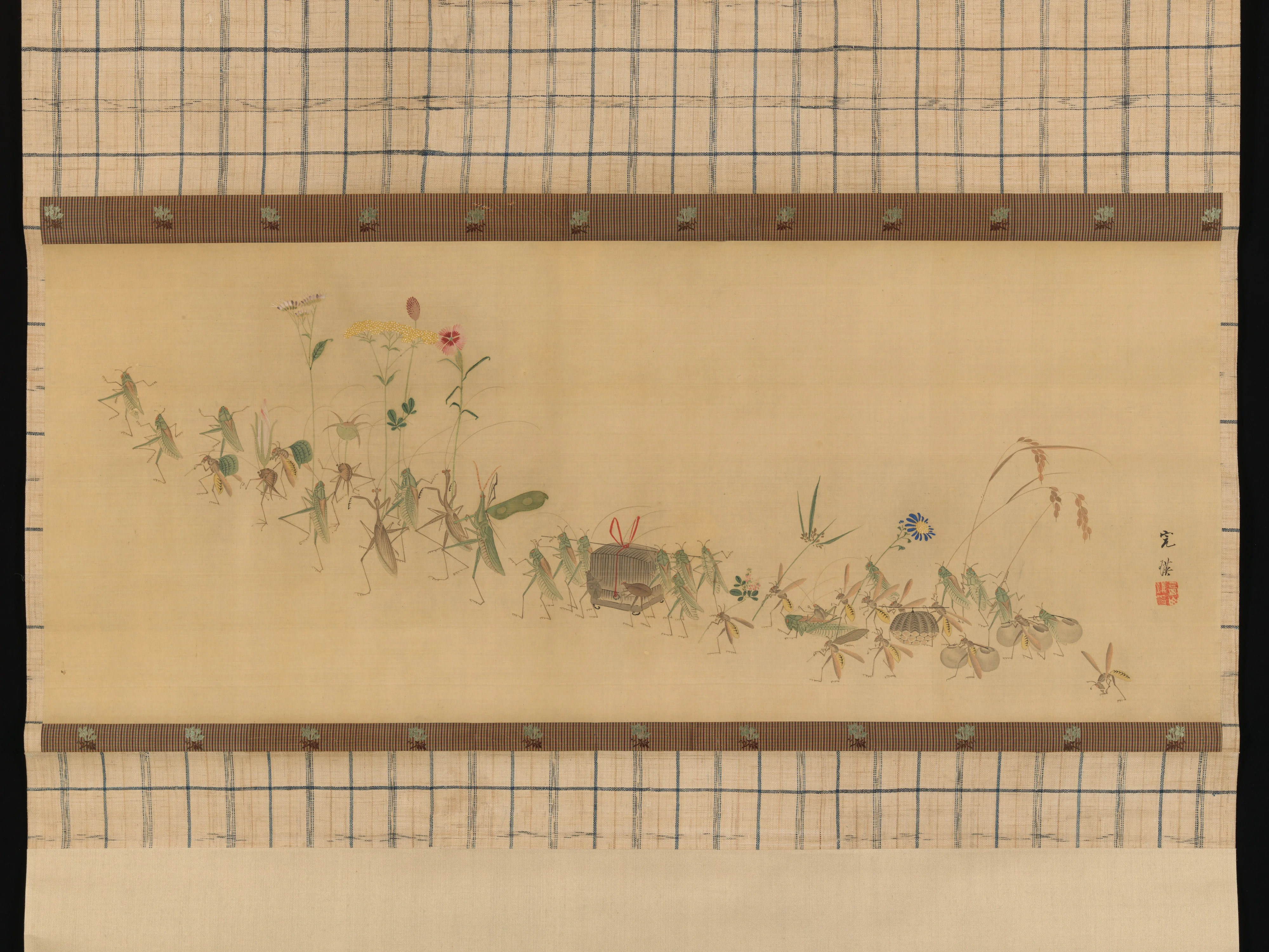 Procession of Insects, detail
