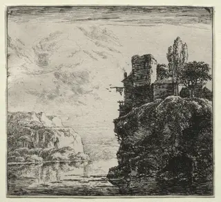 The River between the Rocks, by Herman Naiwincx, 1646
