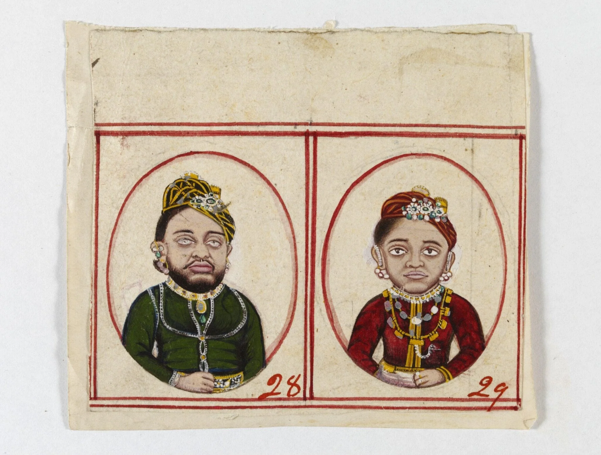 Khuman Singh and Bijai Singh, detail