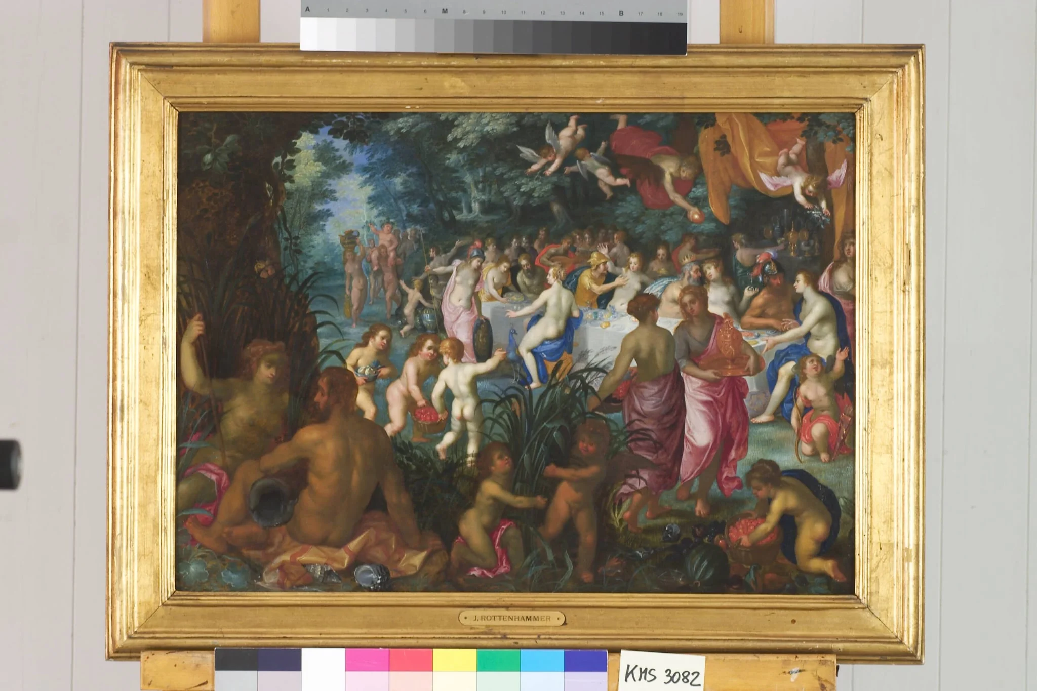 The Marriage of Peleus and Thetis, detail