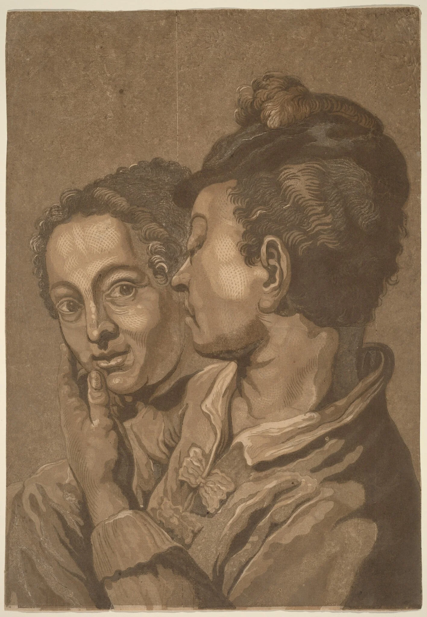 Two Lovers, detail