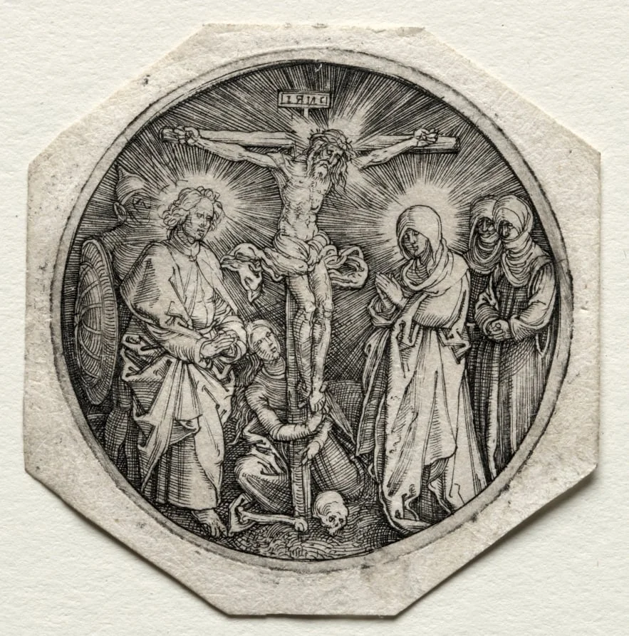 The Crucifixion, detail