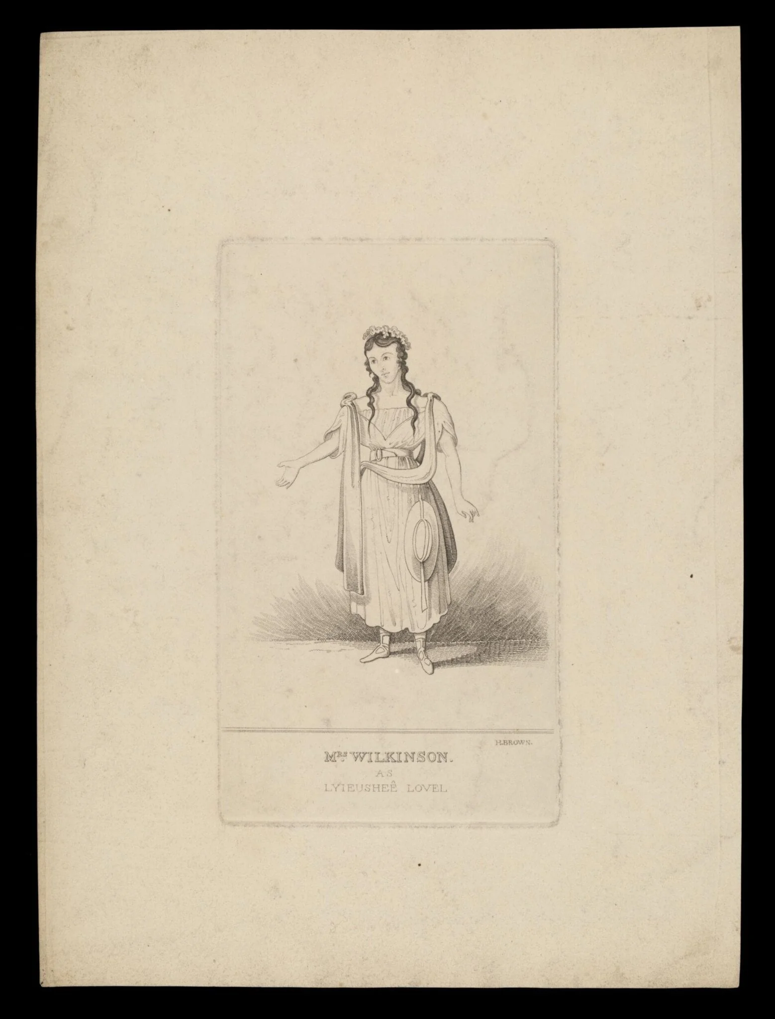 H Beard Print Collection, detail