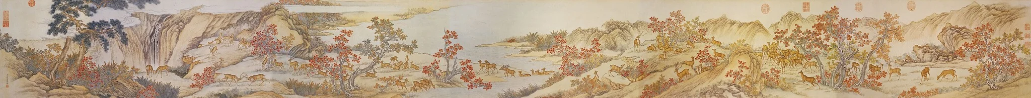 One Hundred Deers, detail