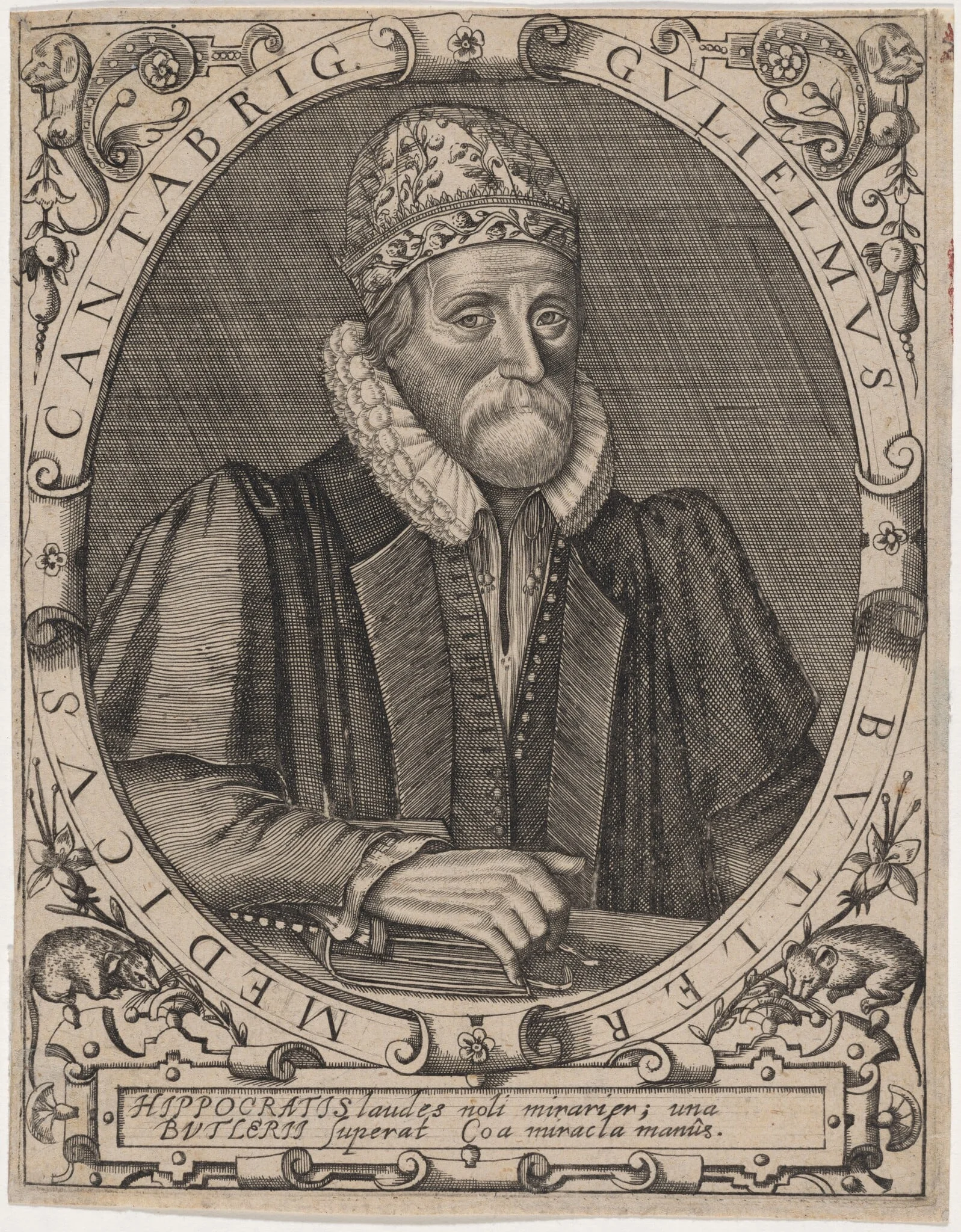 Dr. William Butler, detail