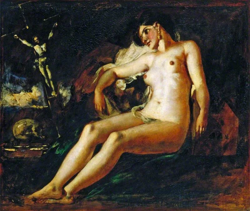 Study of a Magdalen, detail