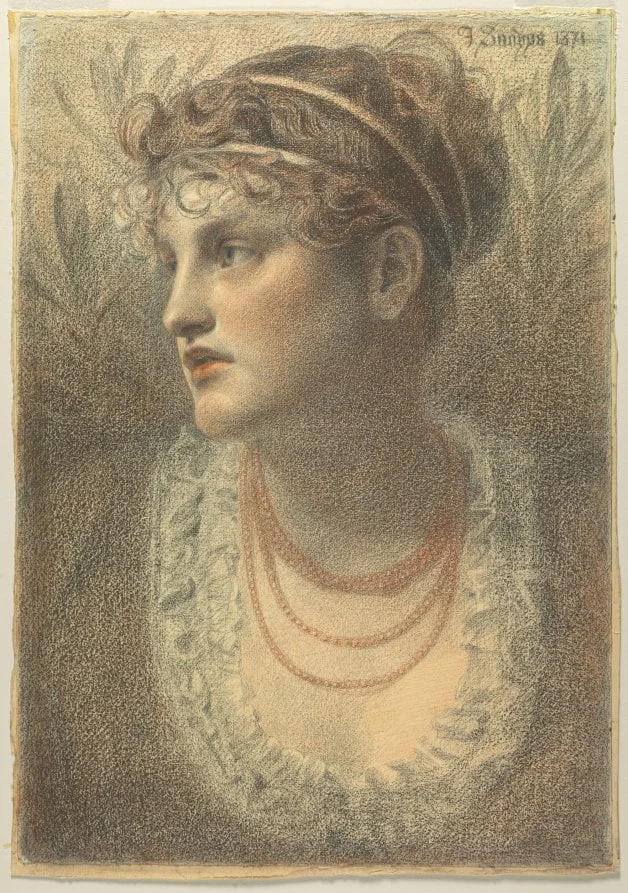 The Coral Necklace, detail