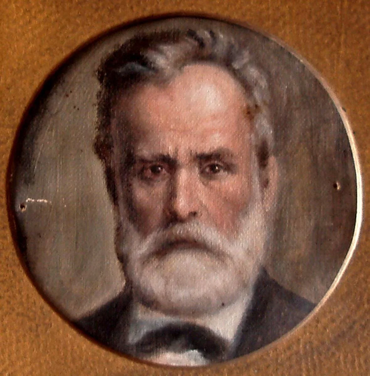 Portretul lui Treboniu Laurian, detail