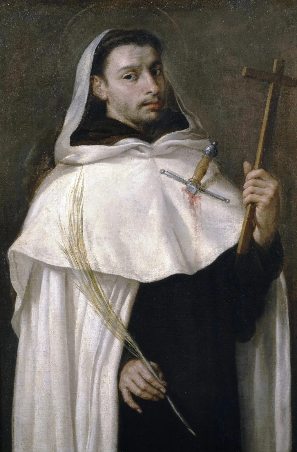 San Ángelo, by Antonio de Pereda, oil, 1667