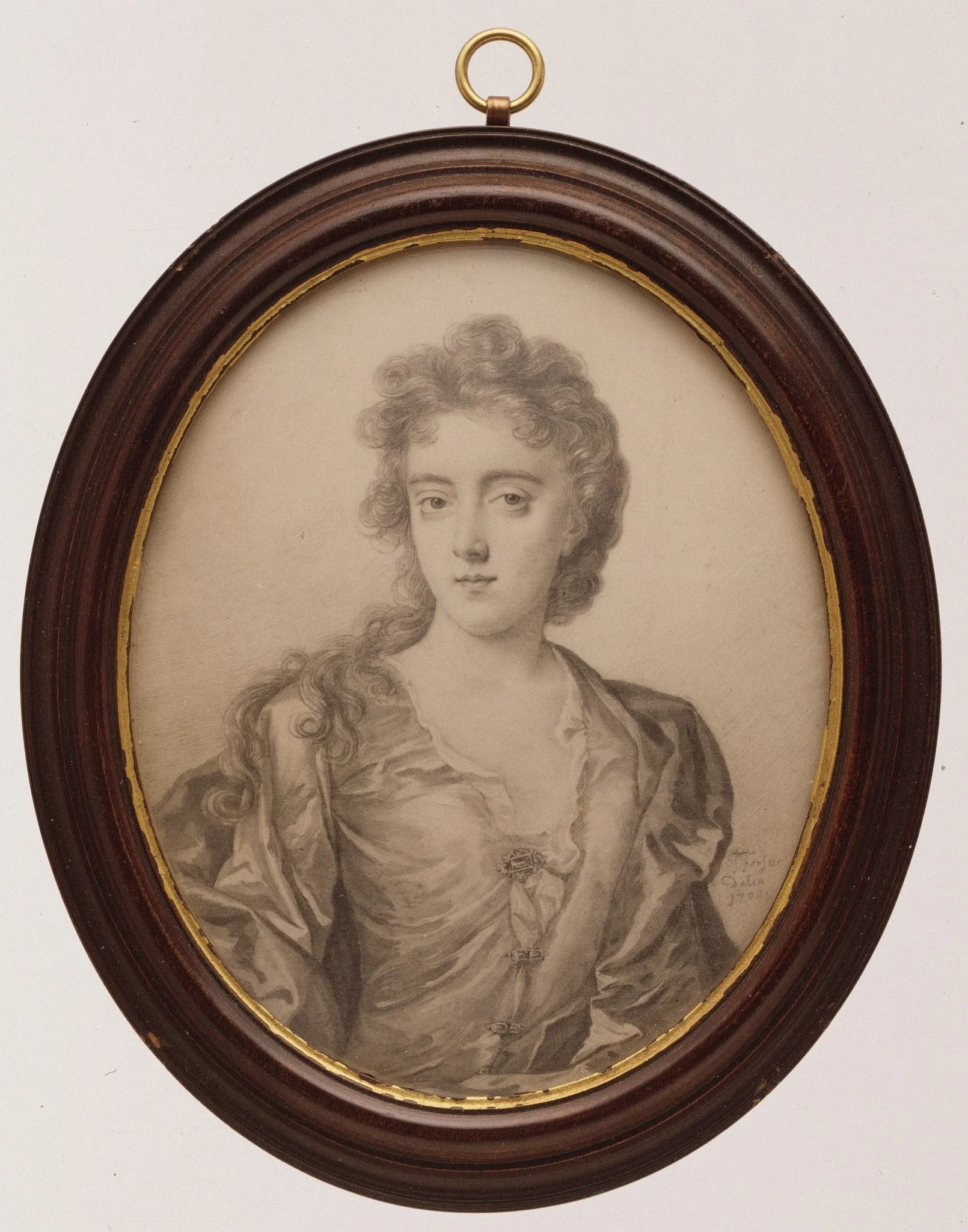 Portrait of a Woman, detail