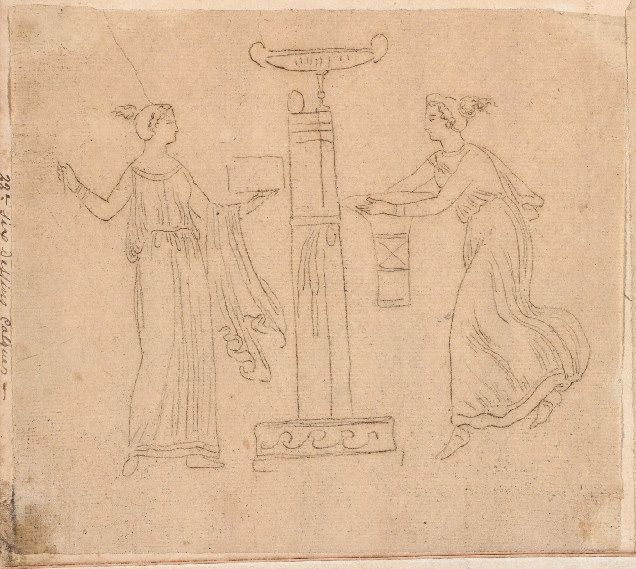 Women at an Altar, detail