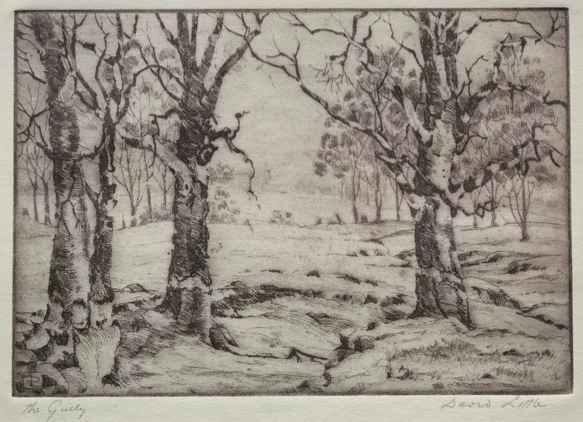The Gully, detail