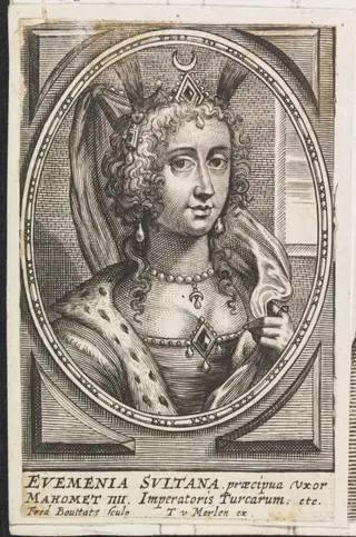 Turkish sultans, sultanas and other historical figures, by Theodoor van Merlen, 1650
