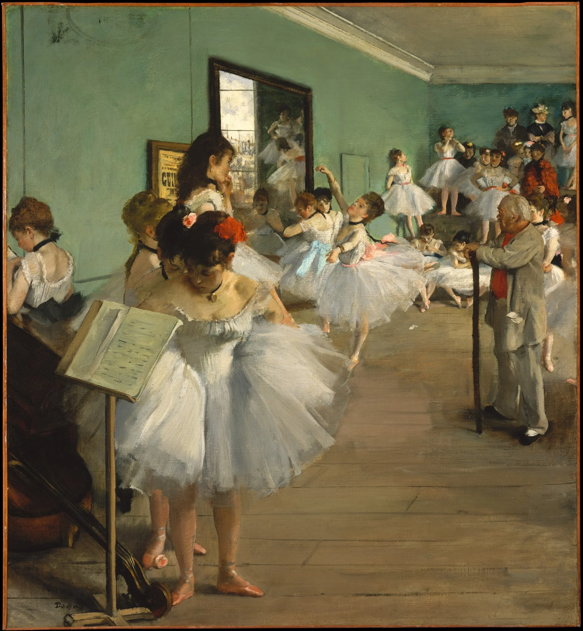 The Dance Class, detail