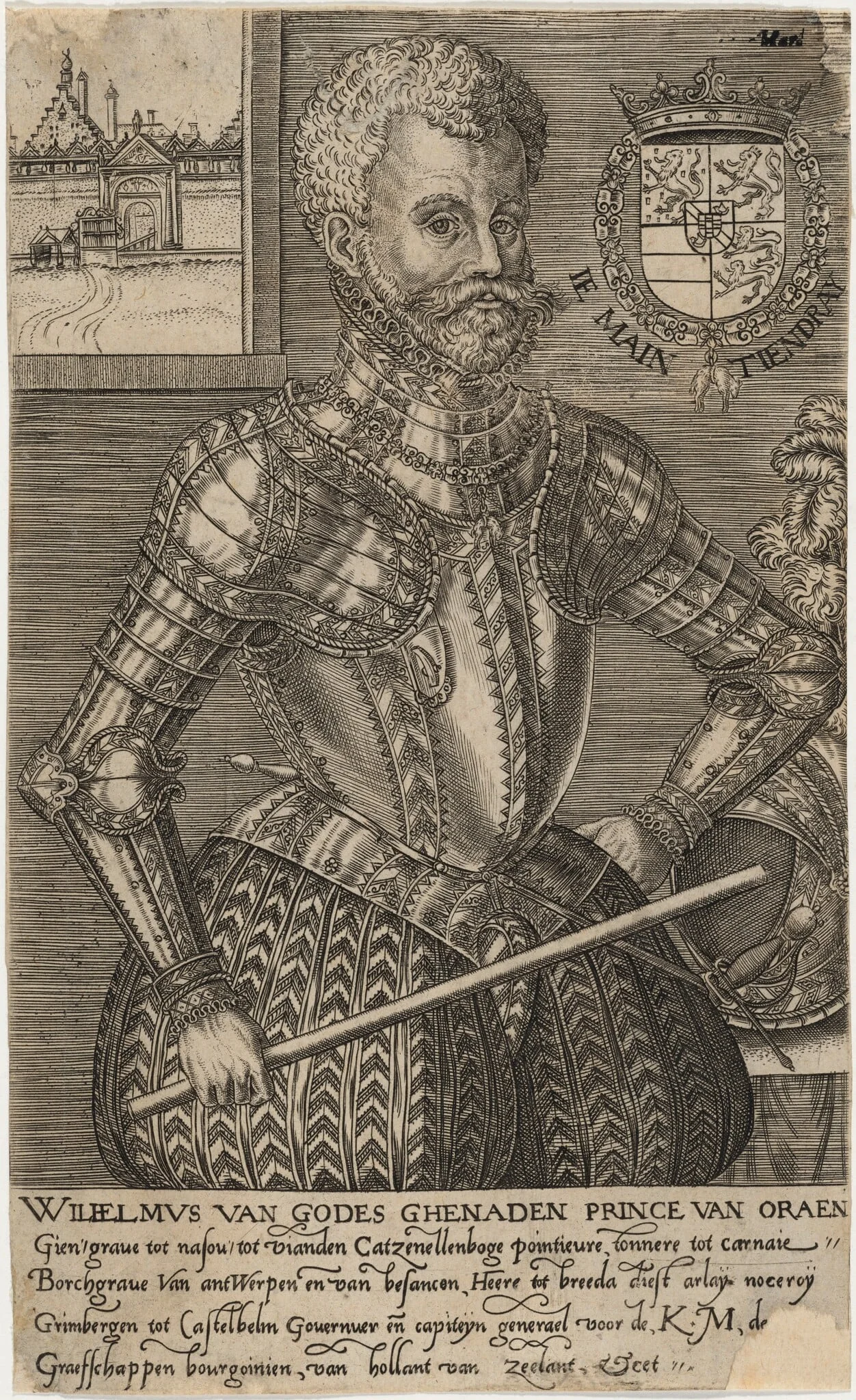 William I, Prince of Orange, detail