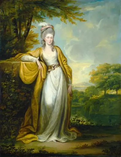 Lady Algernon Percy, by James Millar, oil, 1778