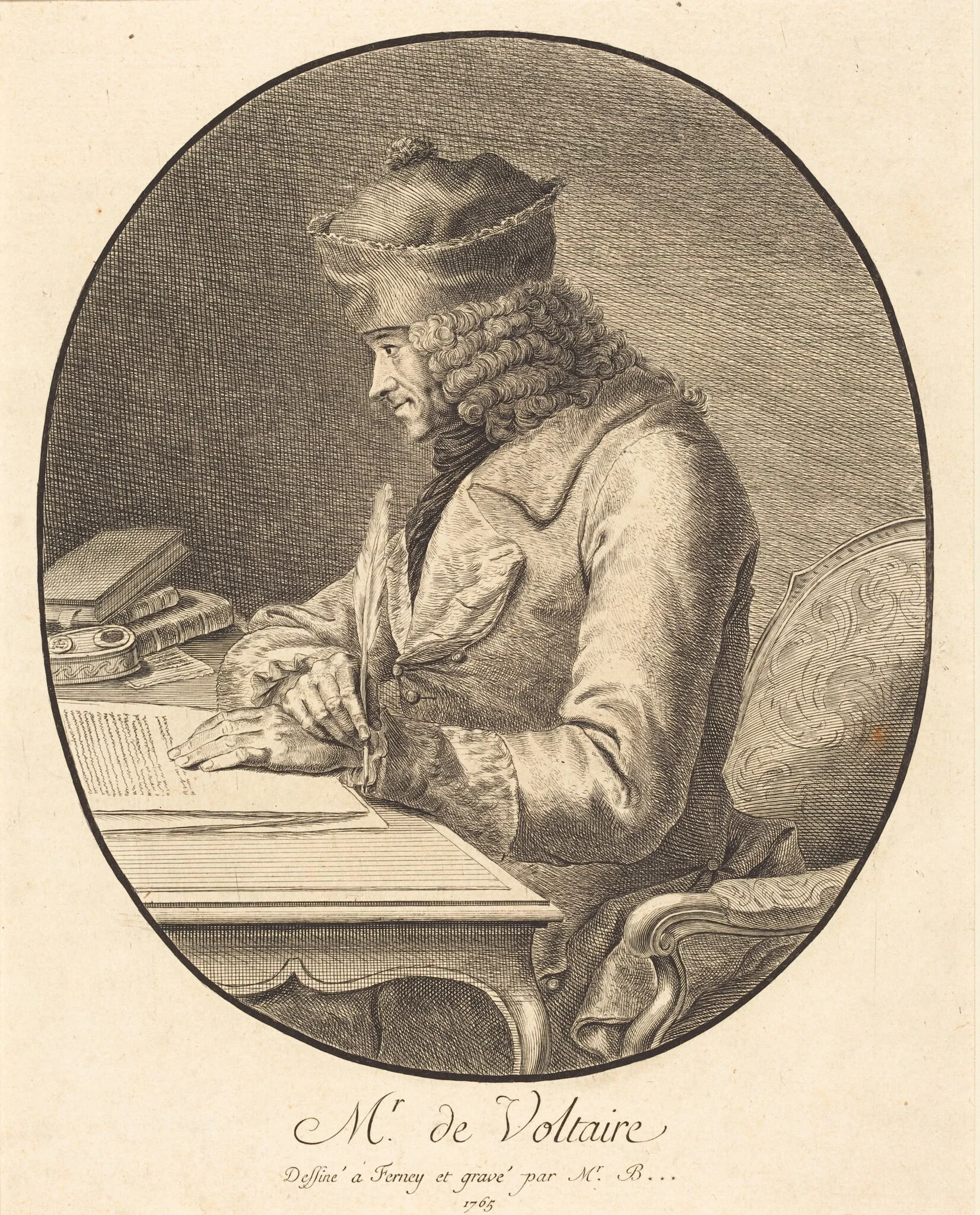 Mr. de Voltaire, detail