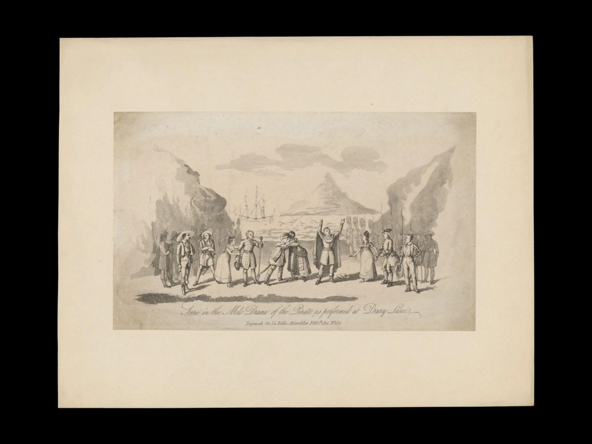 H Beard Print Collection, detail