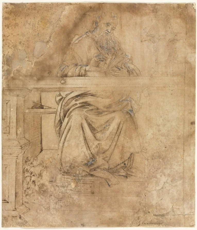 St. Jerome in His Study, detail