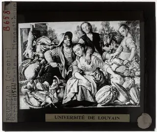 Joachim Beuckelaer. Rural market, by Joachim Beuckelaer, unspecified, 1566