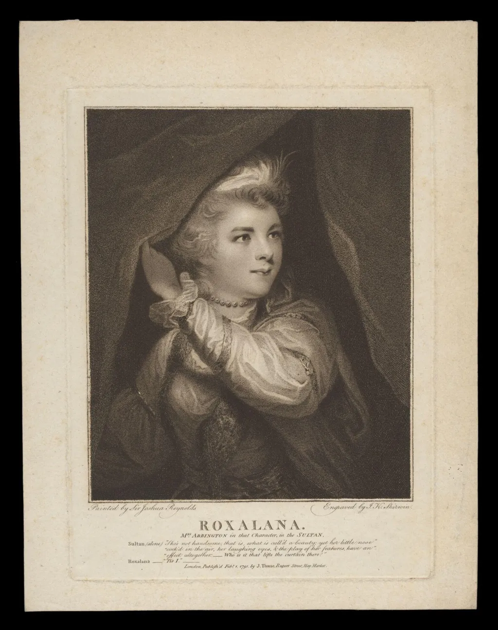 H Beard Print Collection, by Joshua Reynolds, 1