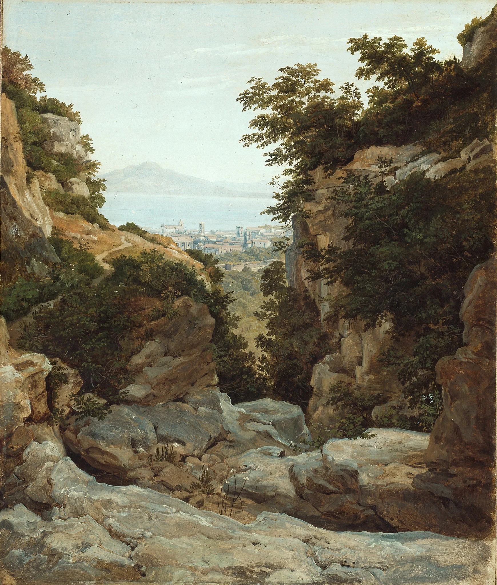 Italian Landscape, detail