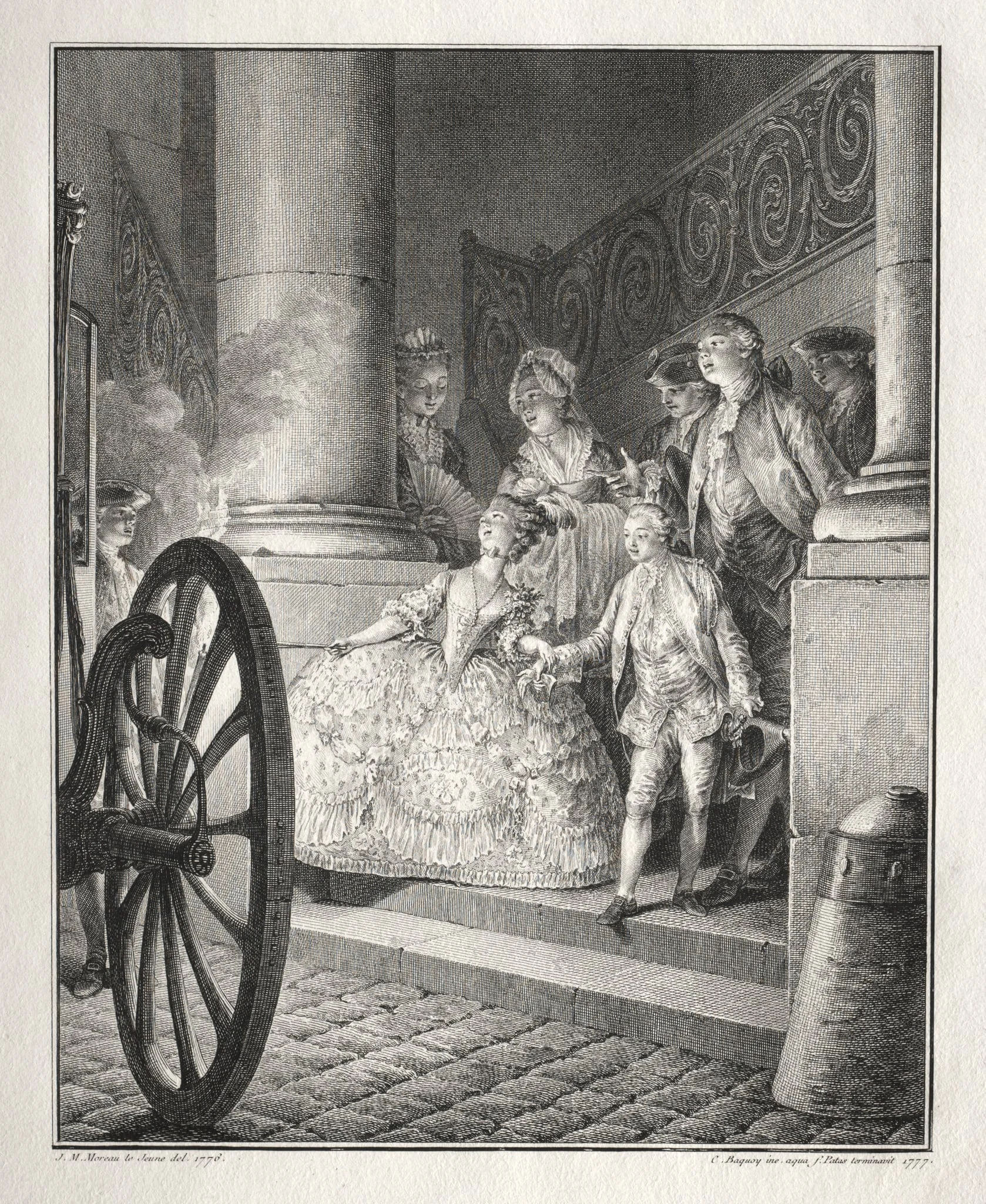 Rêtif de la Bretonne: The Little Godparents, detail
