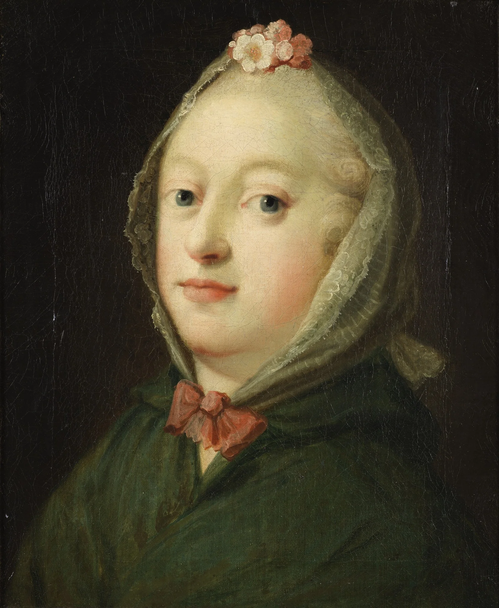 Louise, Queen of Denmark, detail