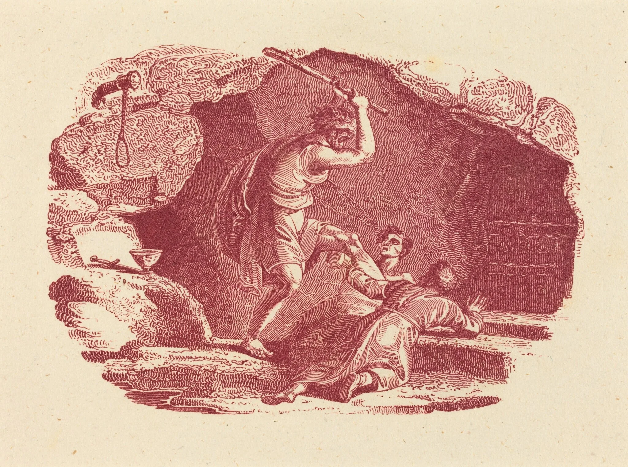 Murder Scene, detail