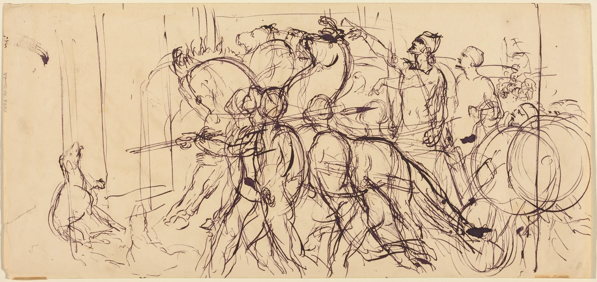 Charioteers, detail