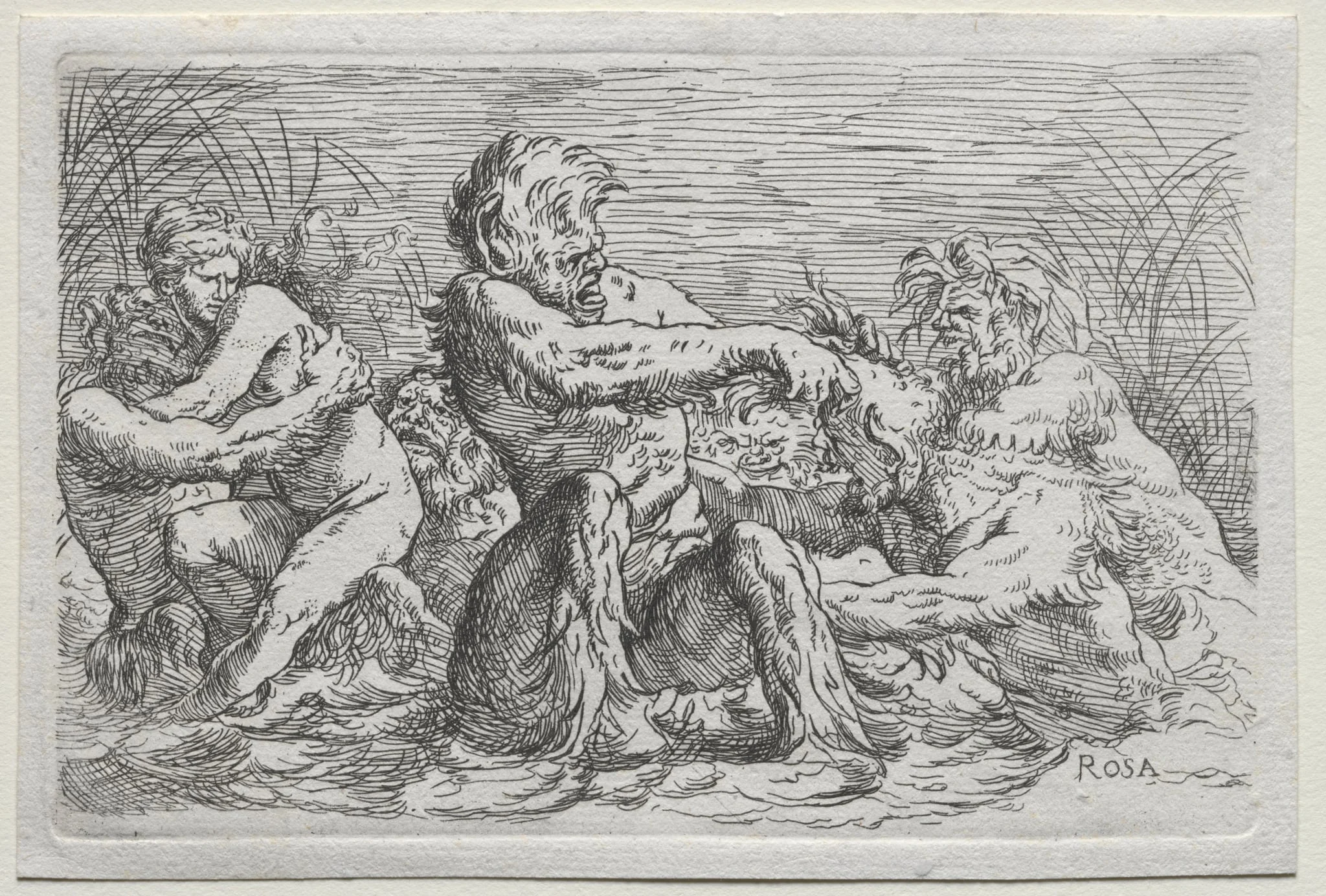 River Gods, detail