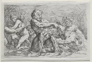 River Gods, by Salvator Rosa, 1664