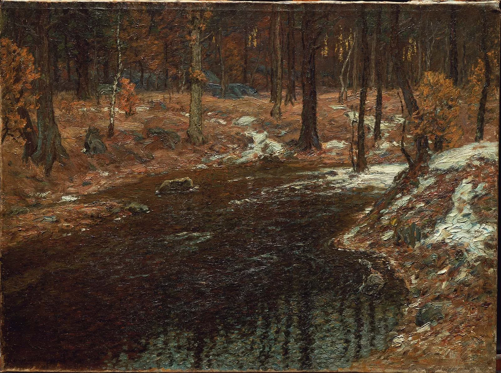 Breaking Up of Winter, detail