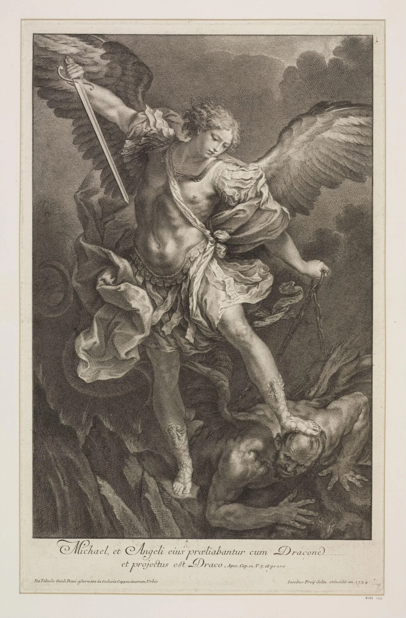 The Archangel Michael, detail